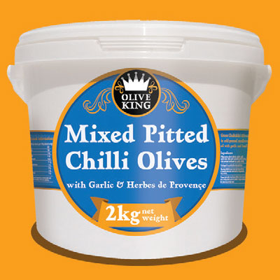 Mixed Pitted Chilli Olives